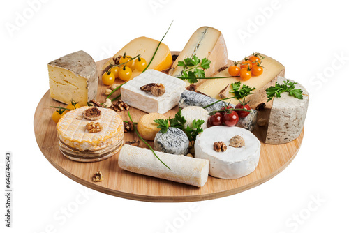 Billede på lærred Plateau buffet charcuterie et fromages