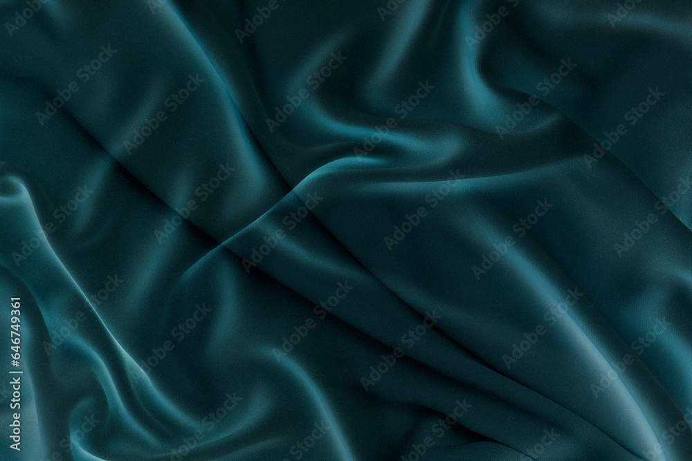 Abstract waving dark satin fabric background, dark fabric texture background Abstract waving dark satin fabric background, dark fabric texture background