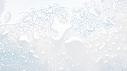 Abstract white water drop texture background, blank white drop pattern background