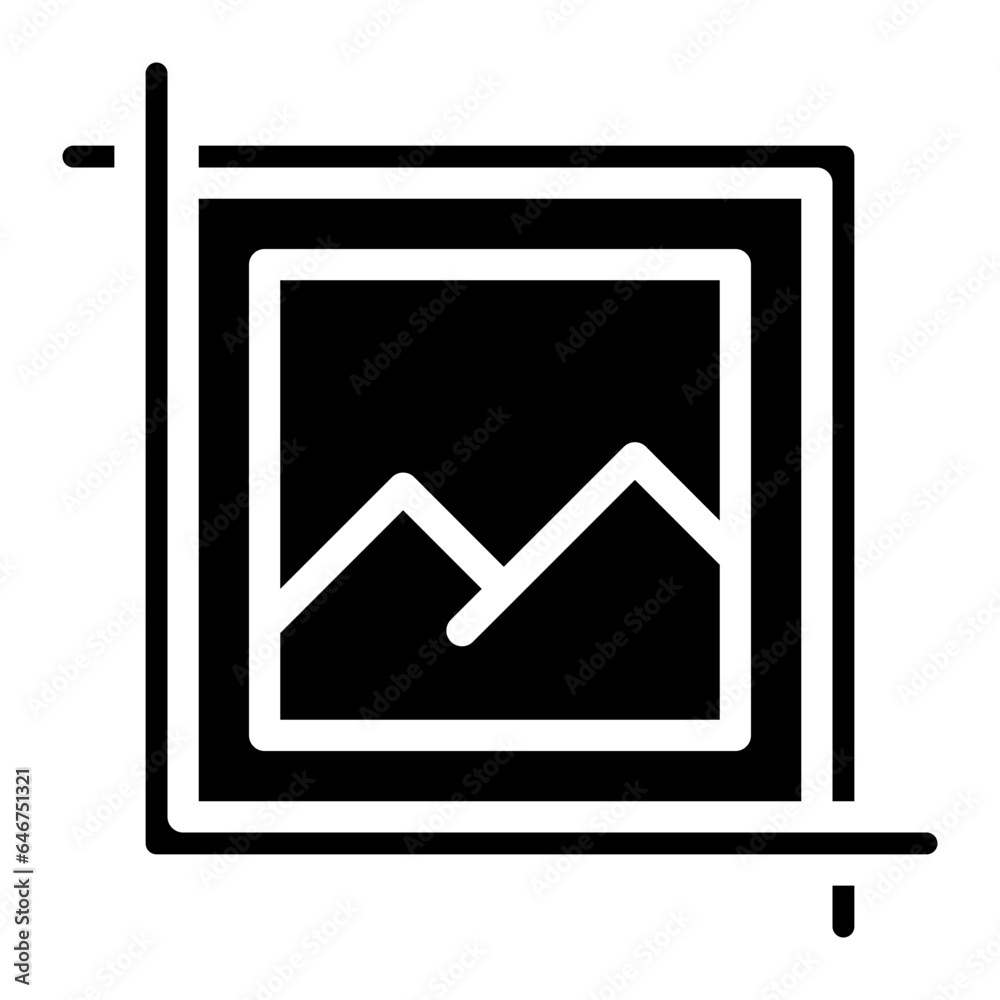 crop image glyph crop image glyph
