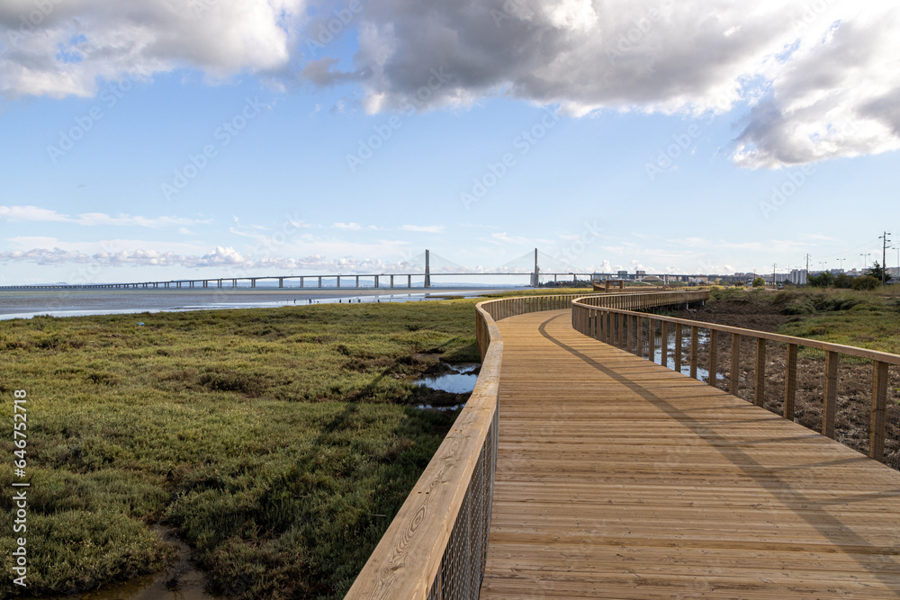 Loures River Route, which connects the cities of Lisbon to Loures, Portugal