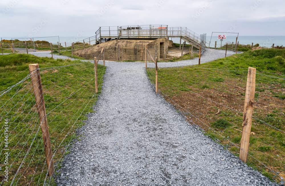 Pointe Du Hoc, World War II Site at Normandy Pointe Du Hoc, World War II Site at Normandy