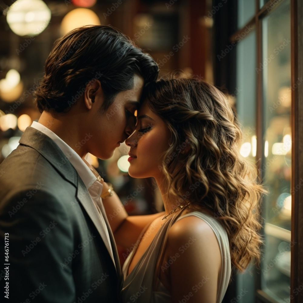 Naklejka premium Romantic Couple