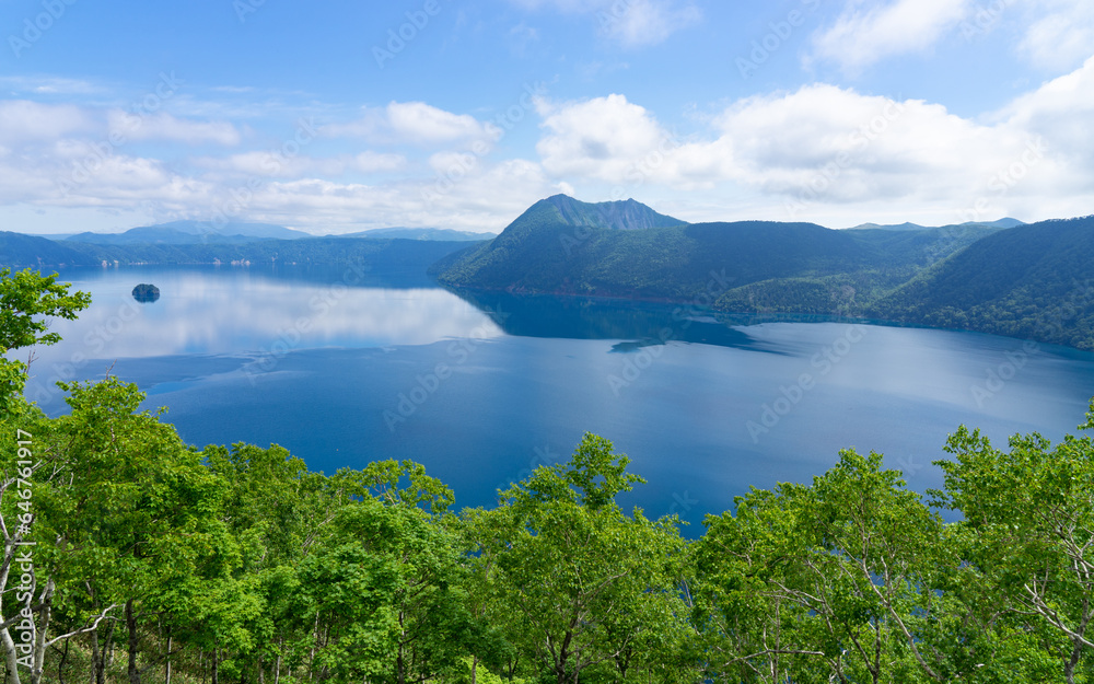 Naklejka premium 摩周湖