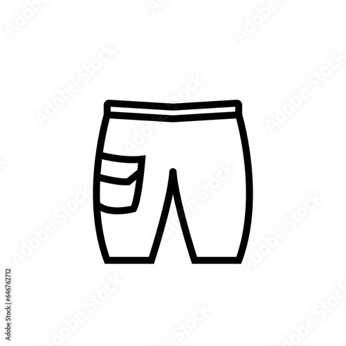 Pent icon vector