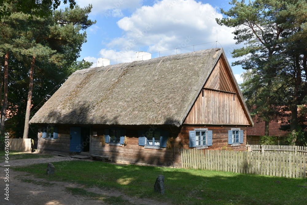 Park Etnograficzny w Olsztynku, Skansen, wiejskie budownictwo ludowe, Polska, tradycja Park Etnograficzny w Olsztynku, Skansen, wiejskie budownictwo ludowe, Polska, tradycja