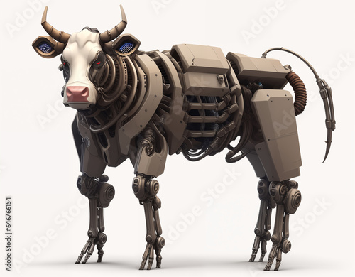 Biomechanical cow. Digital ...