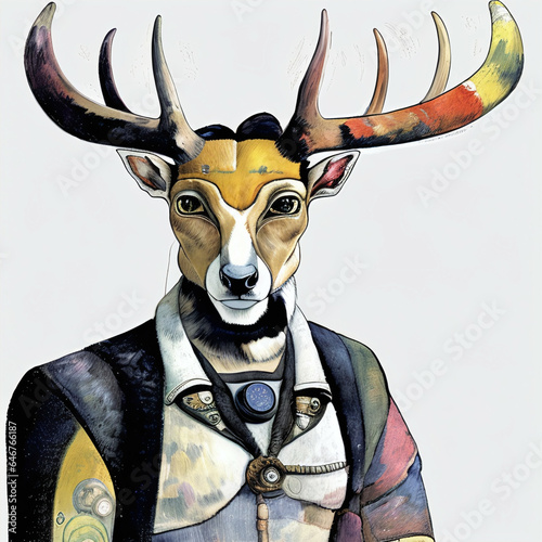 Portrait of a Anthropomorph...