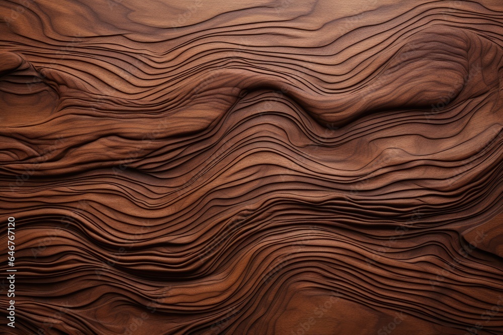 A close-up of a beautifully patterned wooden surface