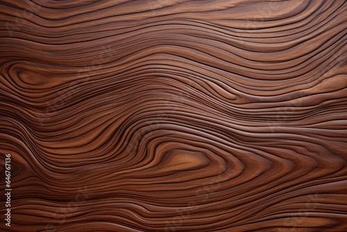 A close-up of a beautifully textured wooden surface with organic wavy lines