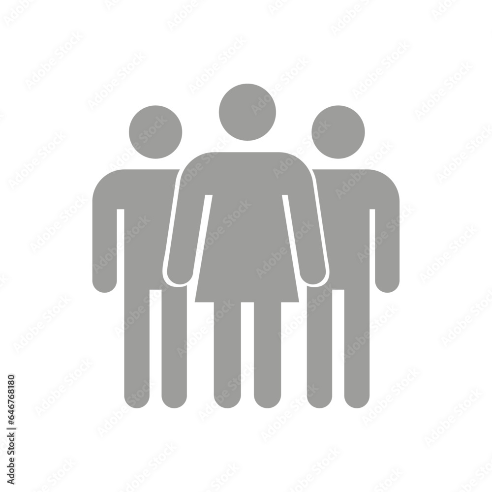 Vector flat illustration in grayscale. Avatar, user profile, person icon, profile picture. Suitable for social media profiles, icons, screensavers and as a template. Vector flat illustration in grayscale. Avatar, user profile, person icon, profile picture. Suitable for social media profiles, icons, screensavers and as a template.
