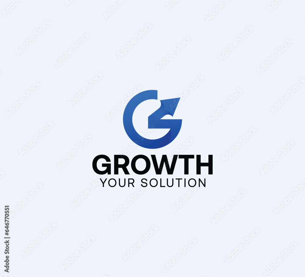 Abstract letter G modern logo design Abstract letter G modern logo design
