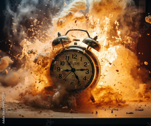 Time s Explosive End  Clock s Final Reckoning  Generative AI