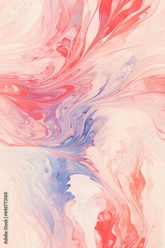 Colorful Suminagashi ink Marbled Texture background.