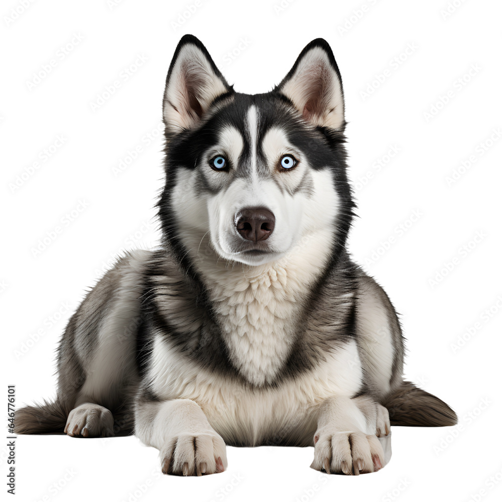 siberian husky dog