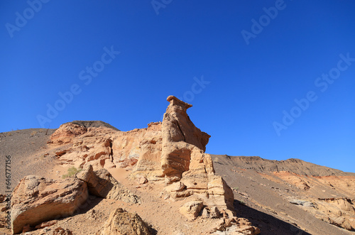 Khermen Tsav Canyon, one of the most beautiful place in Western Gobi, Mongolia