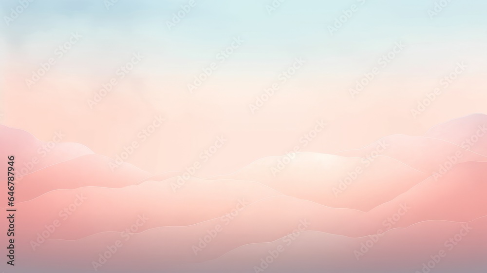 Serene Gradient Haven - AI Generated