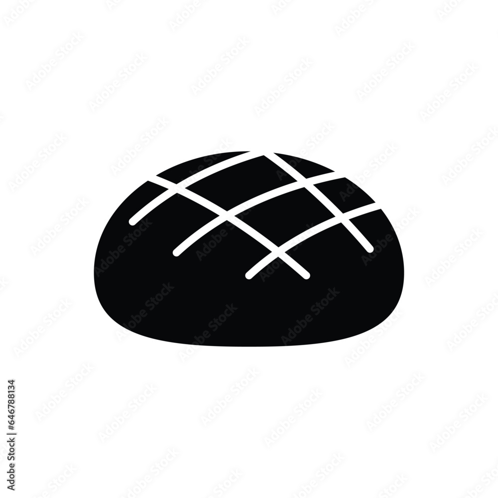 bread icon vector design template in white background bread icon vector design template in white background