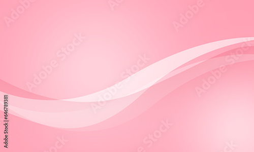 pink curve wave lines with soft light abstact background
