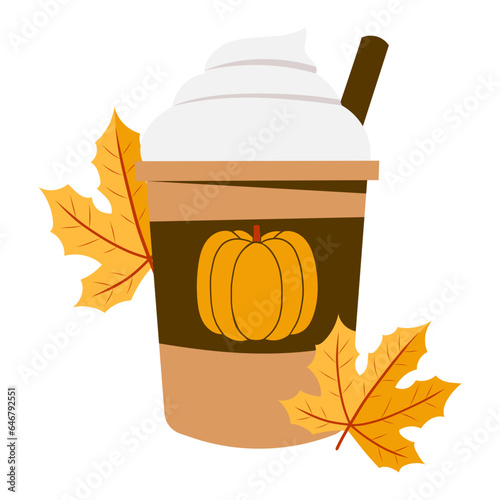 Slika na platnu pumpkin spice latte