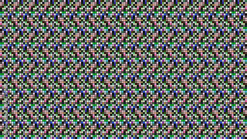 Squares Pixel Arts Fabric Pattern Background Wallpaper