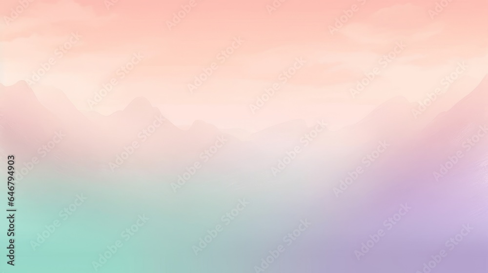 Tranquil Gradient Harmony - AI Generated