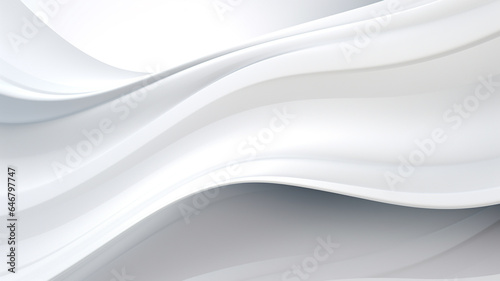 white curve layer. gradient abstract background.