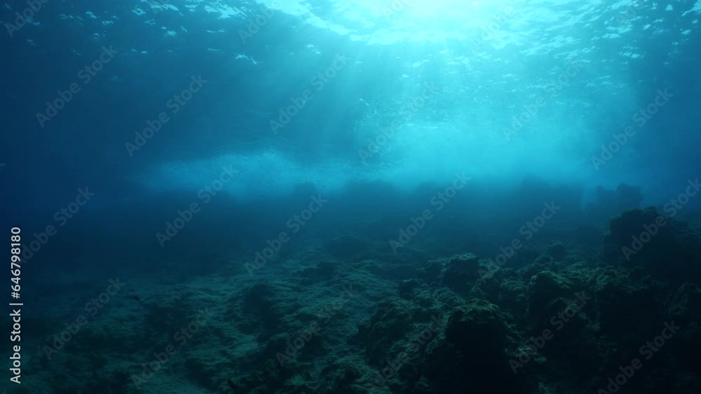 choppy water wavy sea underwater wave hit on rocks and makes foam on the surface of the sea ocean scenery backgrounds choppy water wavy sea underwater wave hit on rocks and makes foam on the surface of the sea ocean scenery backgrounds