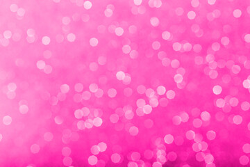Barbie pink tones glowing sparkles blurred background