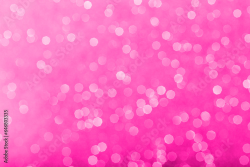 Fotografia Barbie pink tones glowing sparkles blurred background