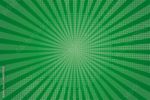 fond popart comic vert fonce A4