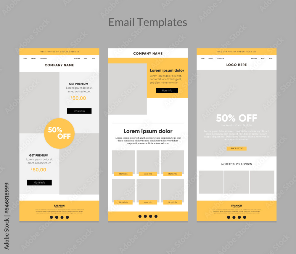 © designpixa - Email marketing newsletter template for fashion promotion business © designpixa - Email marketing newsletter template for fashion promotion business