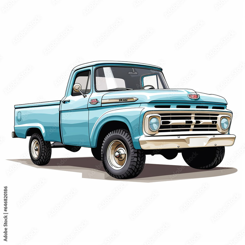 Pickup truck rental with flexible terms