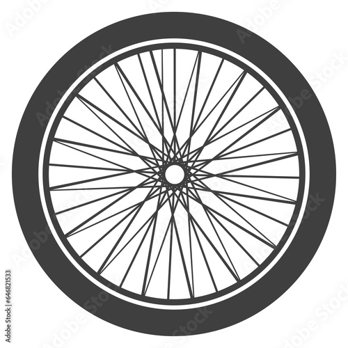 wheel isolated on white