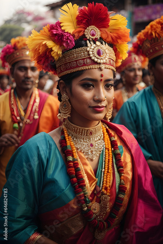 Women celebrating culture day