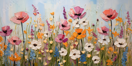 Painting of Wild Flowers