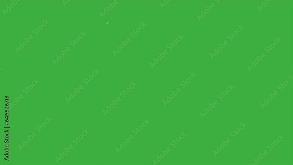 Animation loop liquid element cartoon effect on green screen background Animation loop liquid element cartoon effect on green screen background