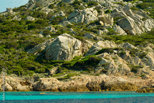 Isola di Budelli. Arcipelago Maddalena.  Provincia di Sassari, Sardegna. Italy. photo