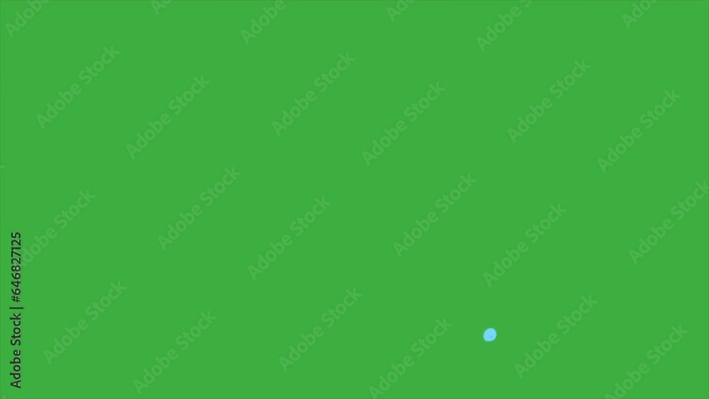 Animation loop liquid element cartoon effect on green screen background Animation loop liquid element cartoon effect on green screen background