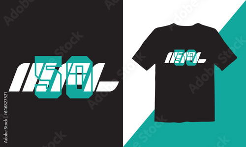 Vector mfl 50 t-shirt design
