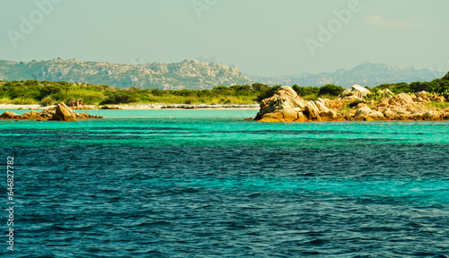 Isola di Budelli. Arcipelago Maddalena.  Provincia di Sassari, Sardegna. Italy. photo