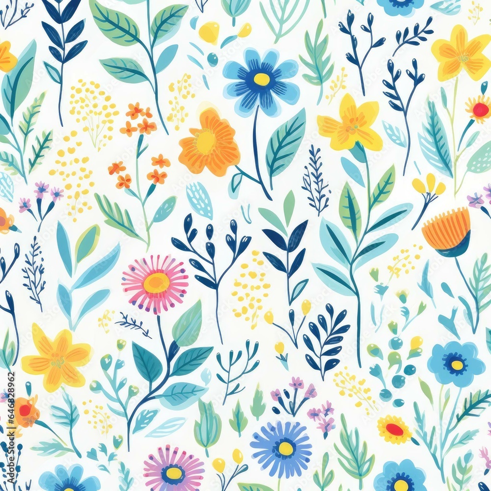 seamless floral pattern seamless floral pattern