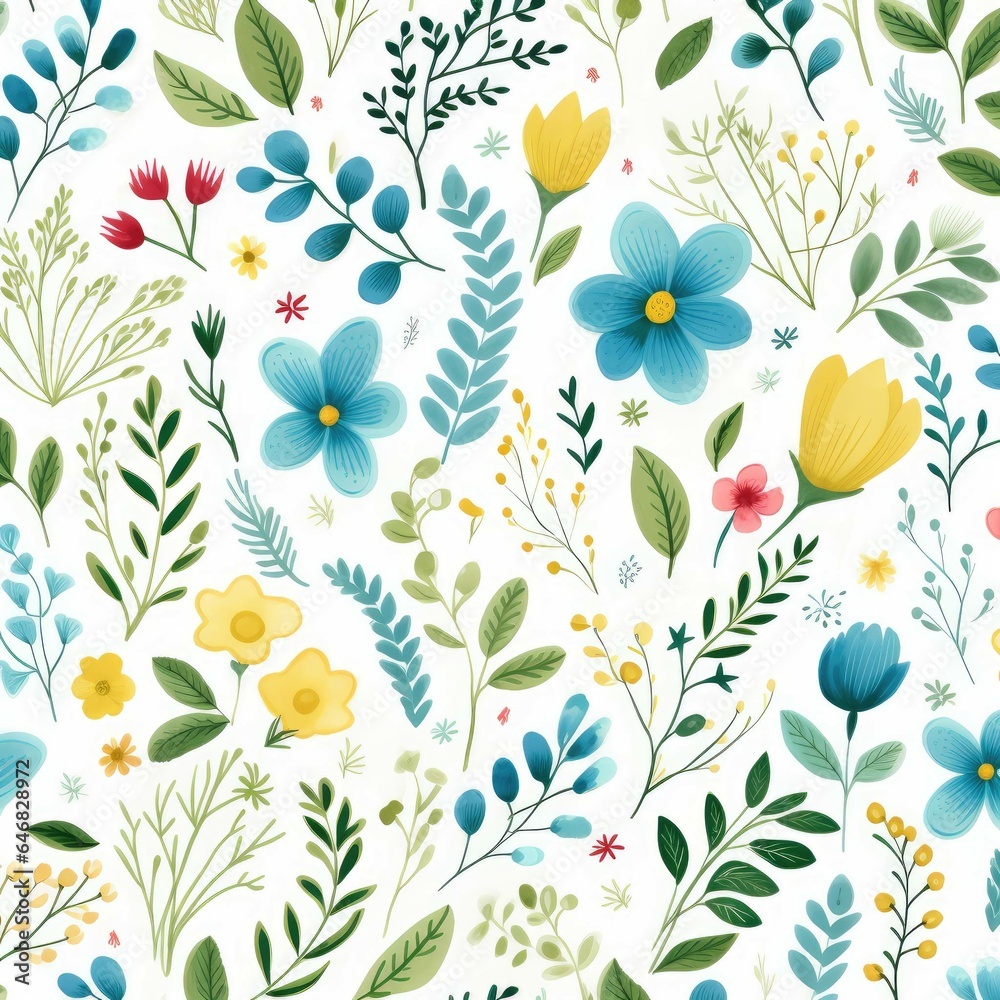 seamless floral pattern seamless floral pattern