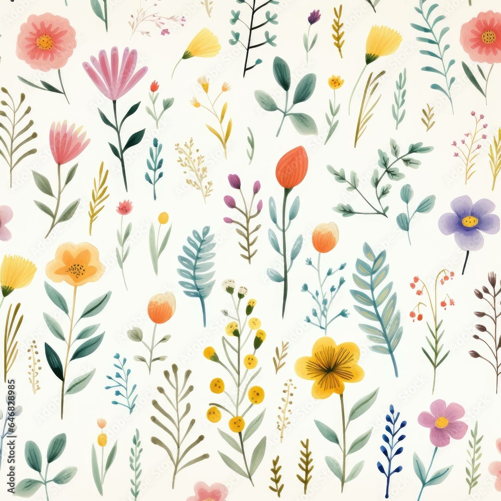 seamless floral pattern