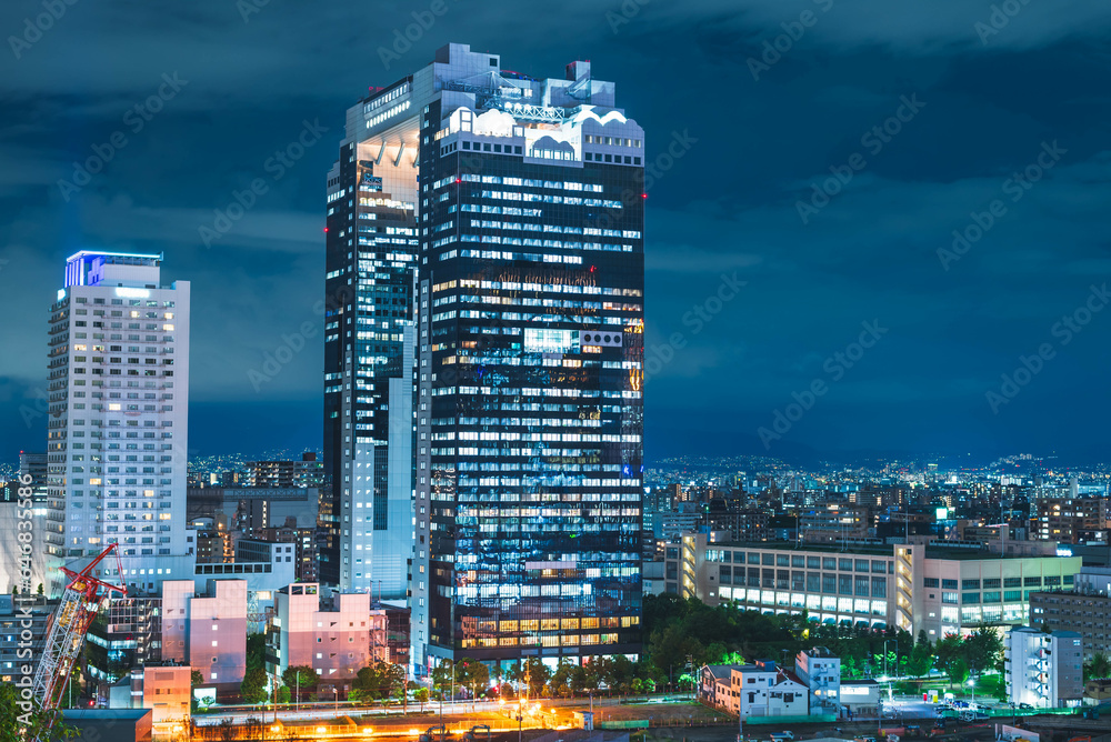 Obraz premium 大阪 梅田の夜景