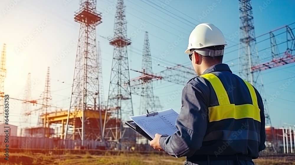 Engineer manager monitors and controls in smart factories in real time monitoring system software, and digital manufacturing operations Engineer manager monitors and controls in smart factories in real time monitoring system software, and digital manufacturing operations