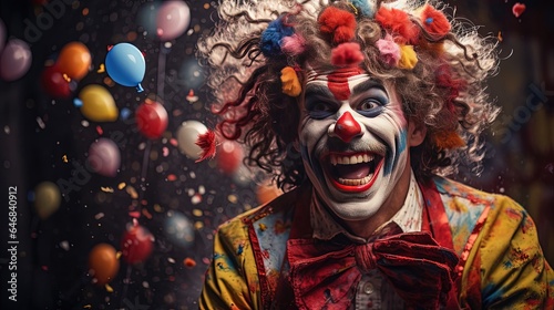 Clown Man Happy