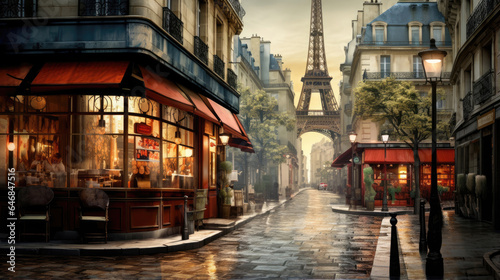 Nostalgia for old Paris France © Venka