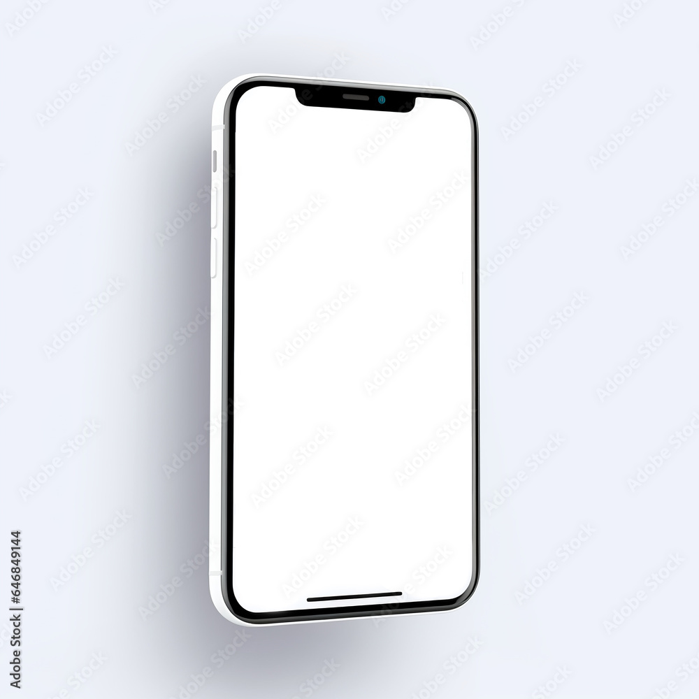 realistic smartphone blank screen mockup realistic smartphone blank screen mockup