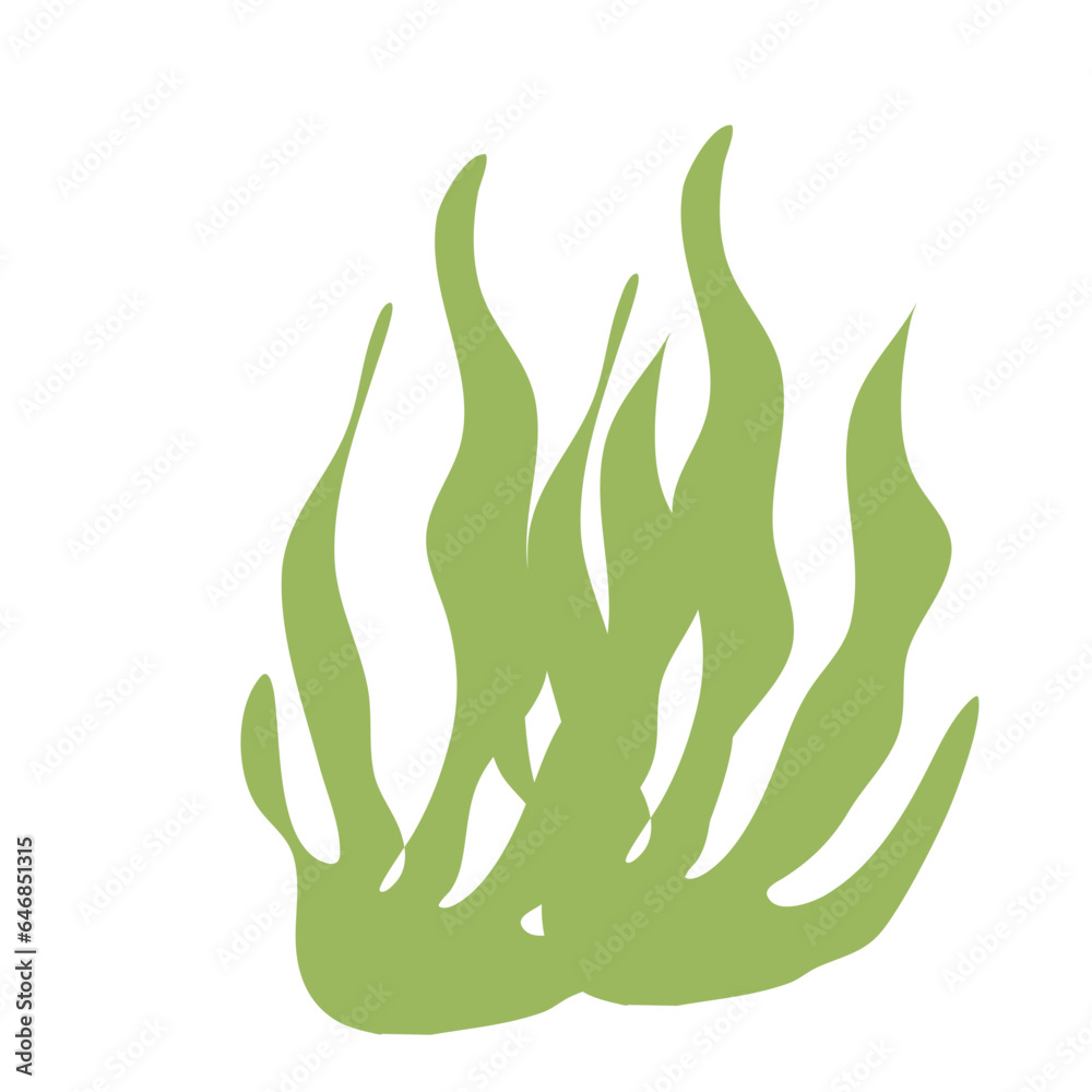Grass Organic Shape Grass Organic Shape